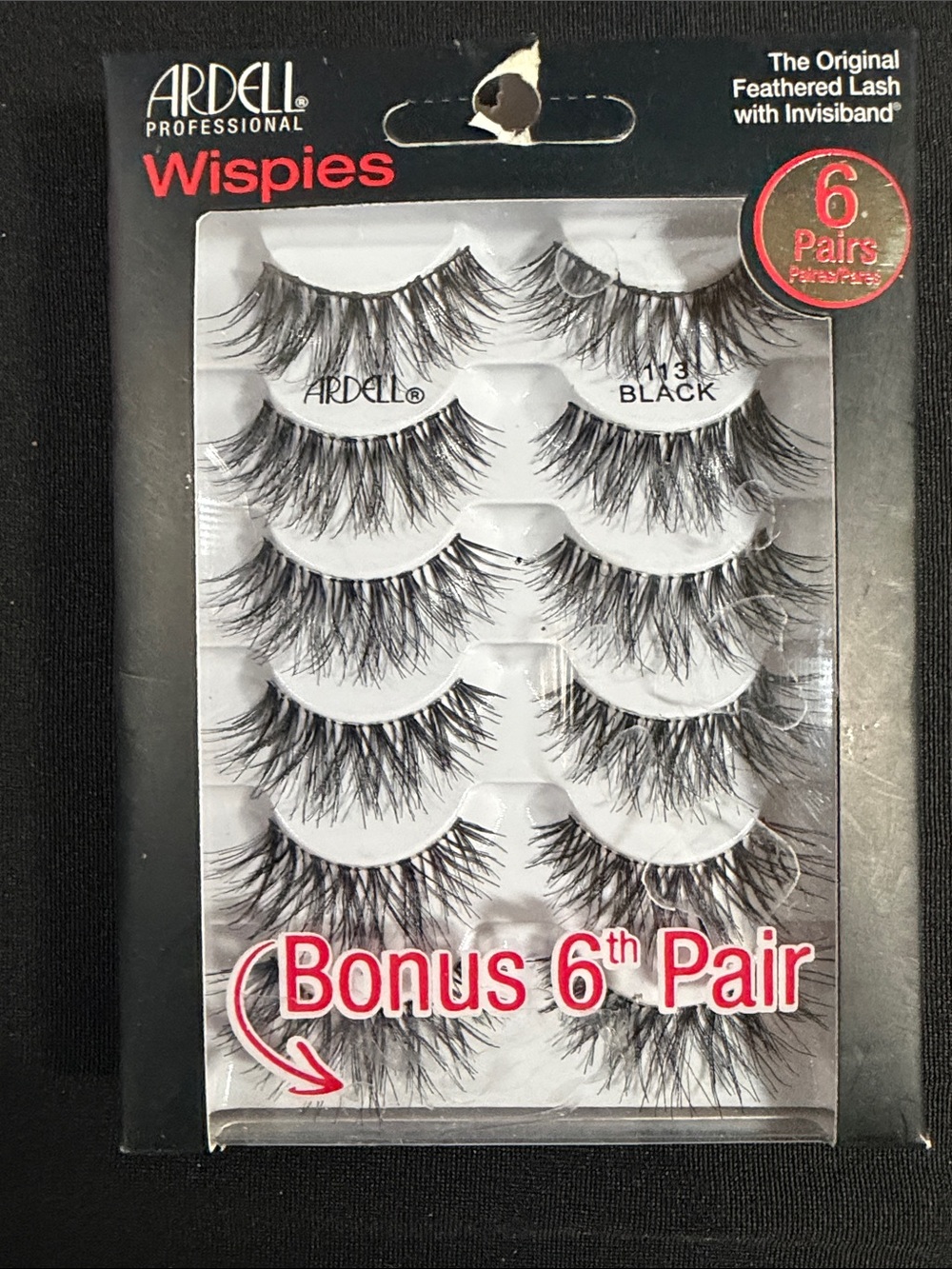 Bulk Ardell Wispies False Eyelashes Lot: 6x Magnetic Singles + 6-Pair Pack - Picture 2 of 6